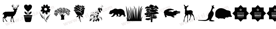 Nature Mix ICG字体转换